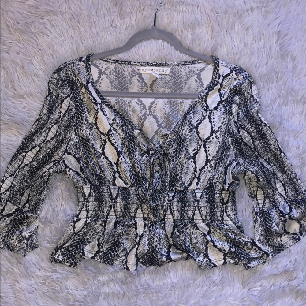 Snake Pattern top - Picture 3 of 3